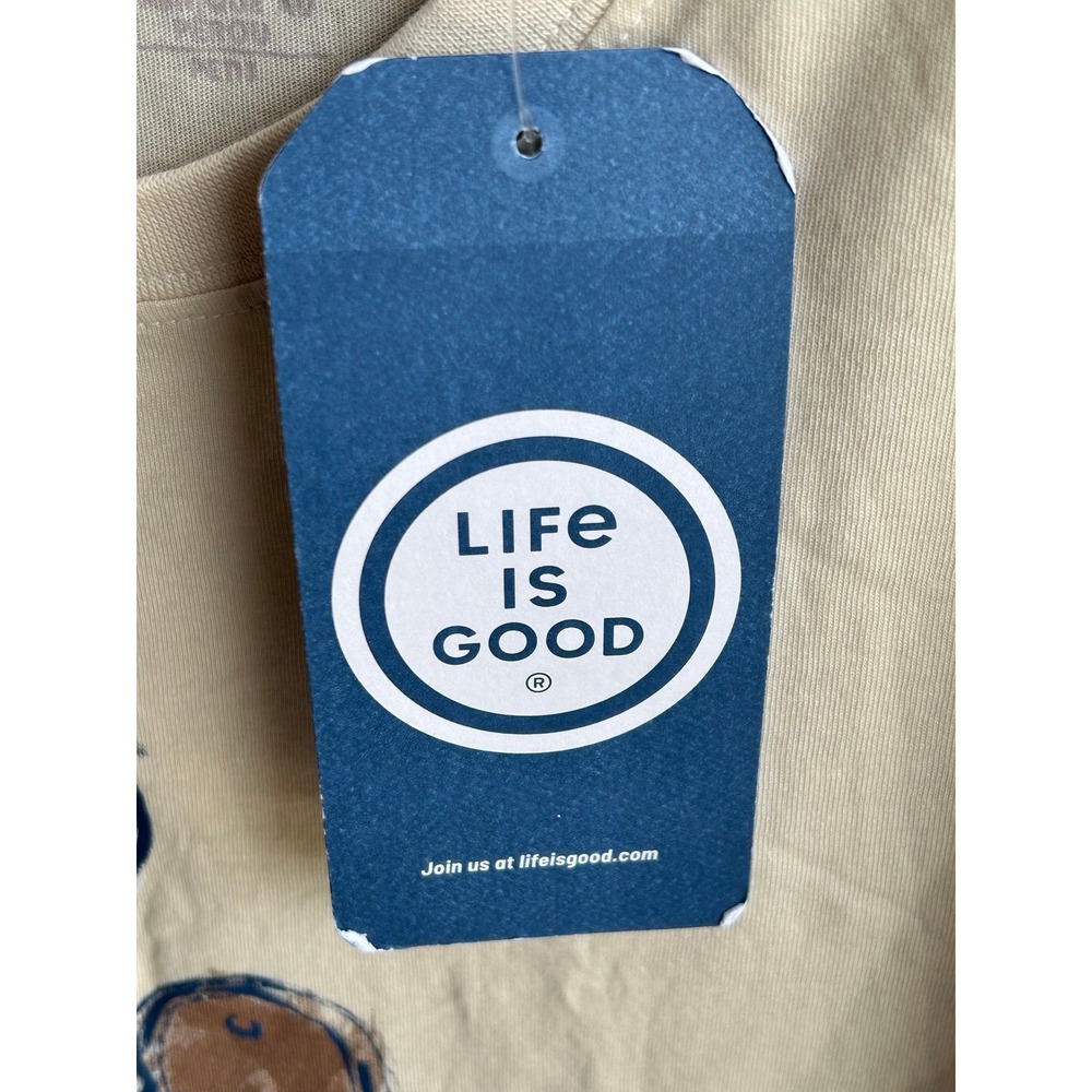Life is good short sleeve T-shirt men's‎ small NWT - Picture 5 of 8